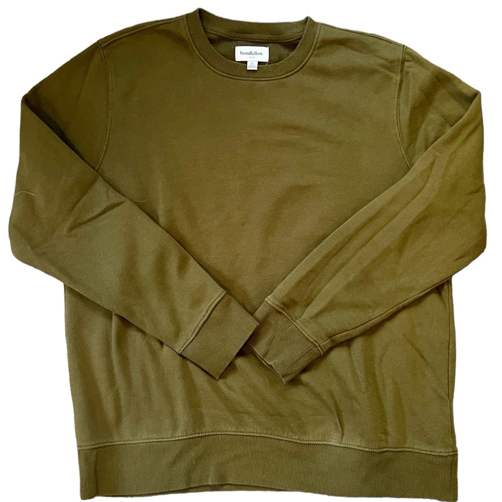 Crewneck Sweatshirt in Rich Olive